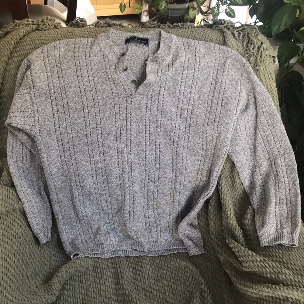 John Ashford sweater Sz L mens
